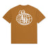 Last Resort Ab Atlas Monogram Ss T-Shirt Golden Brown / White - Streetart.fr
